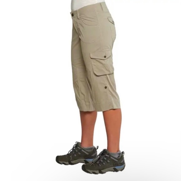 Kuhl Kontra Convertible Hiking Capris Pants Womens Size 16 Style 6120 - Picture 1 of 10